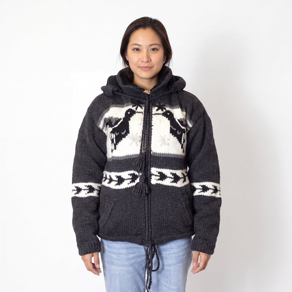 OLDTRIBES™ Aurora Hummingbird Wool Jacket