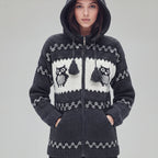OLDTRIBES™ Nocturne Owl Wool Jacket