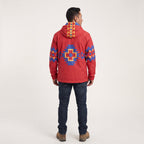 Red Horizon Windbreaker