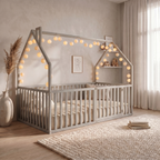 KAI HOUSE BED WITH HIGH RAILINGS