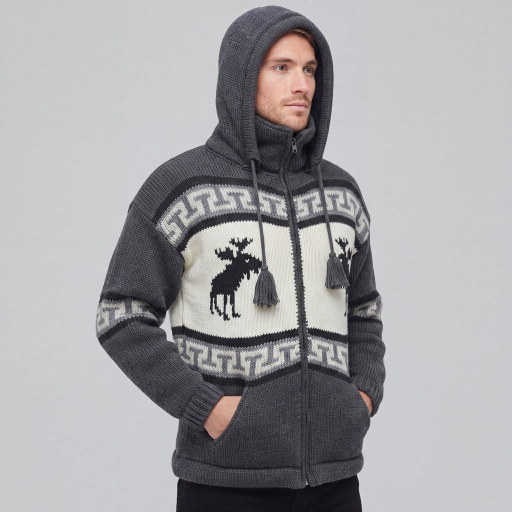 OLDTRIBES™ Sovereign Moose Wool Jacket