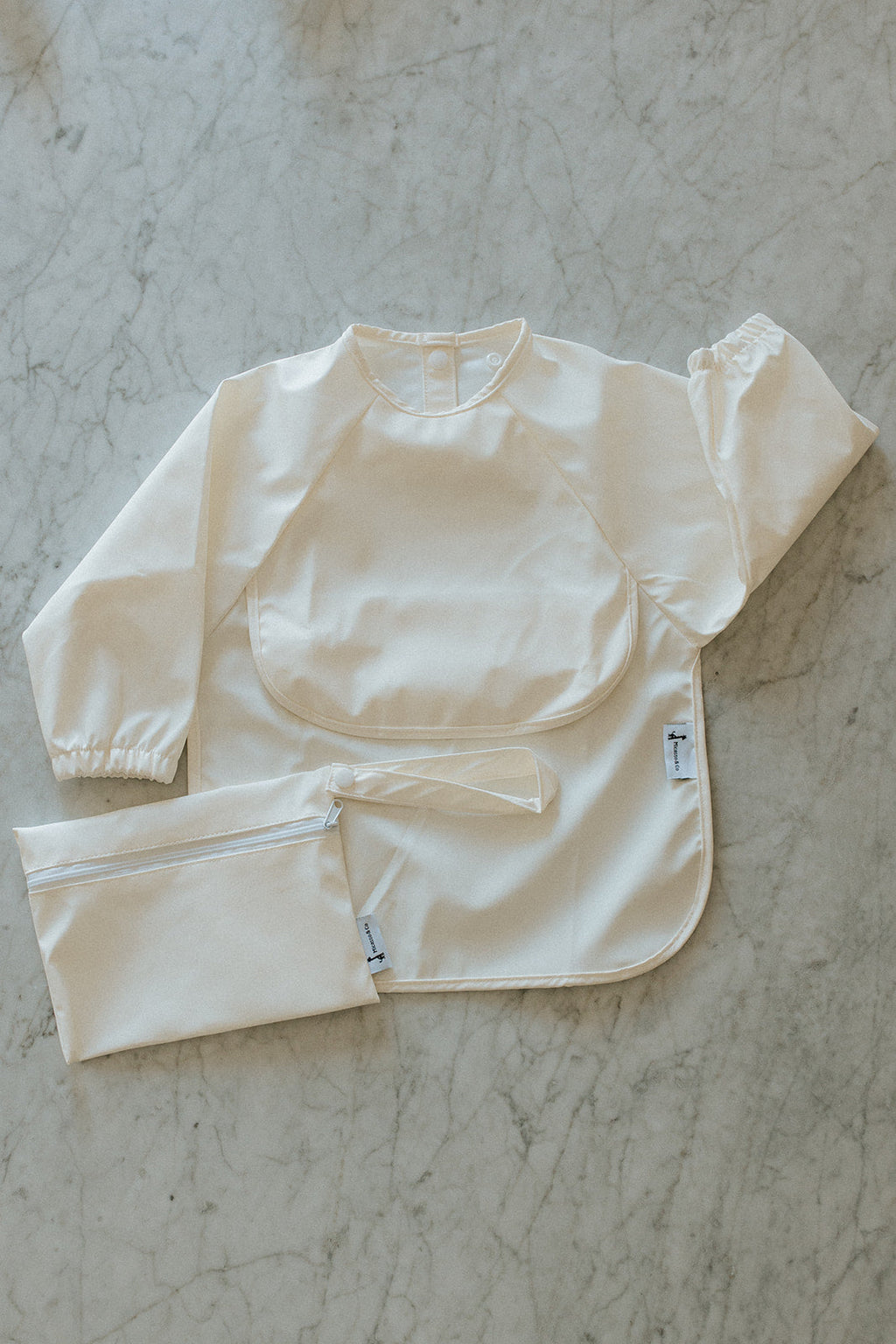 Waterproof Long-Sleeve Baby Bib | 6–24 months