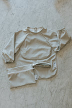 Waterproof Long-Sleeve Baby Bib | 6–24 months