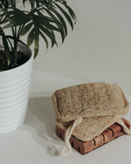 3 Pack Natural Loofah Sponge
