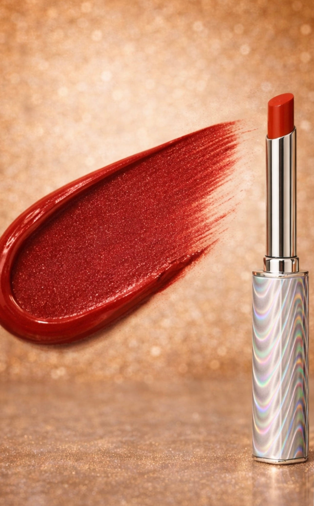 Sleek Vegan Matte Red Lipstick – Long-Lasting, Cruelty-Free