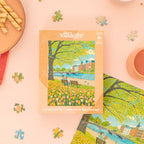 Tulip Season | 500-Piece Puzzle for Adults | Designed in Canada by Diana Pinnell