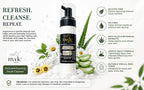 Enriched Face Foaming Cleanser with Chamomile & Witch Hazel