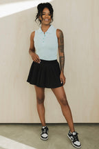 Sleeveless Polo Shirt