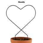 Heart "Give Love" Metal Trellis