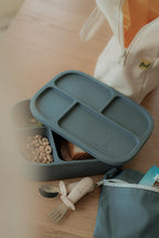 Silicone Bento Lunch Box | 4 Compartments