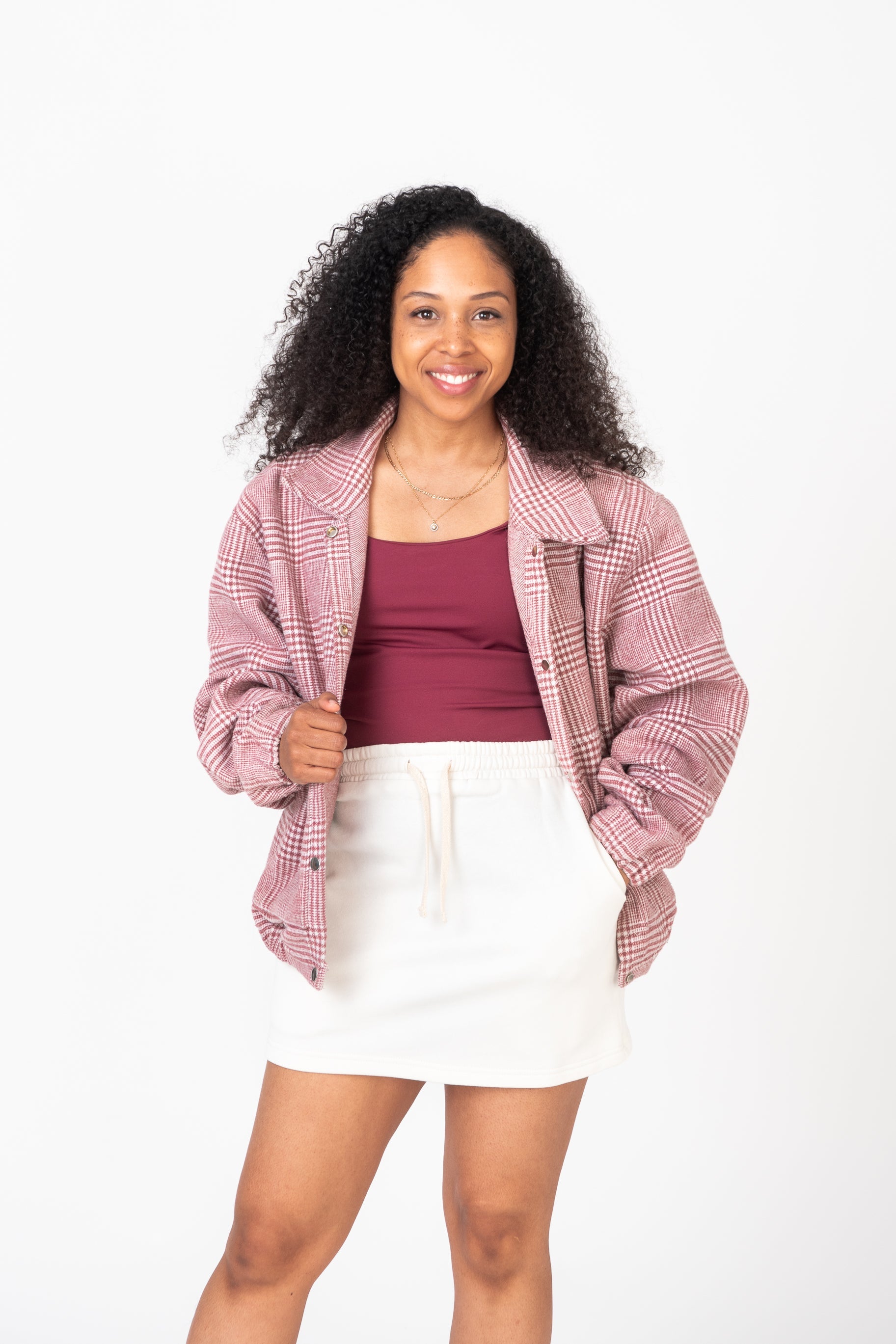 Reversible Tartan Bomber Jacket