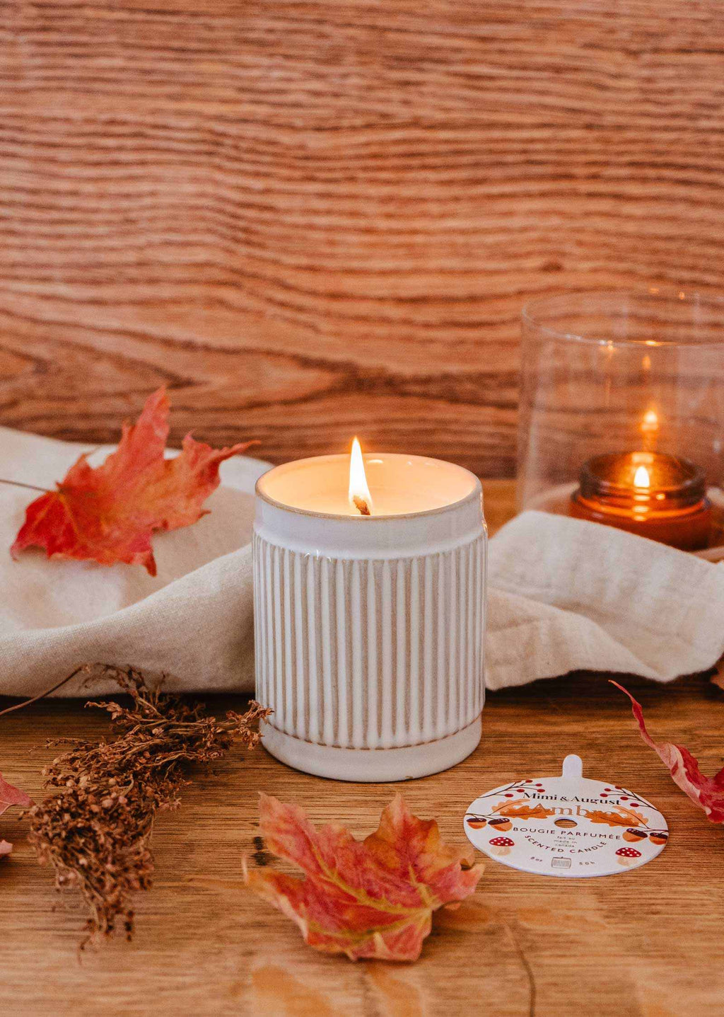Ambre - Reusable Soy Candle