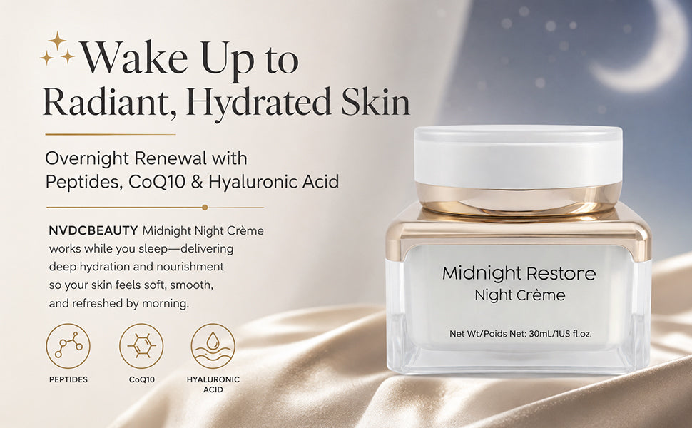 Midnight Restore Night Crème for Anti-Aging & Wrinkles