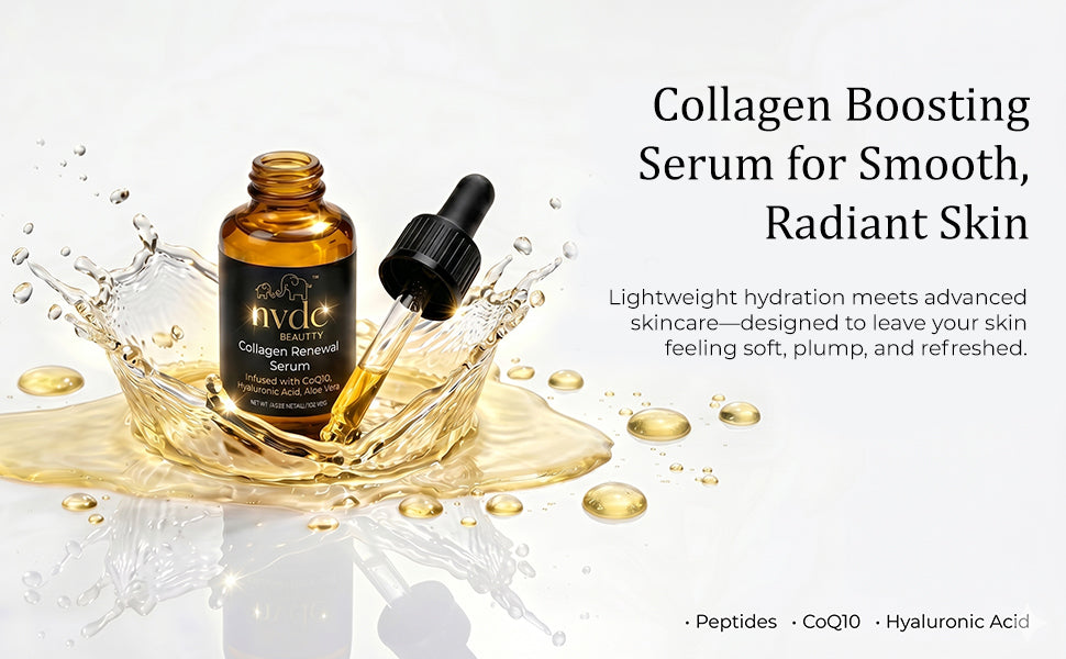 Collagen Face Serum with Tetrapeptide-7 for Anti Aging & Smooth Skin