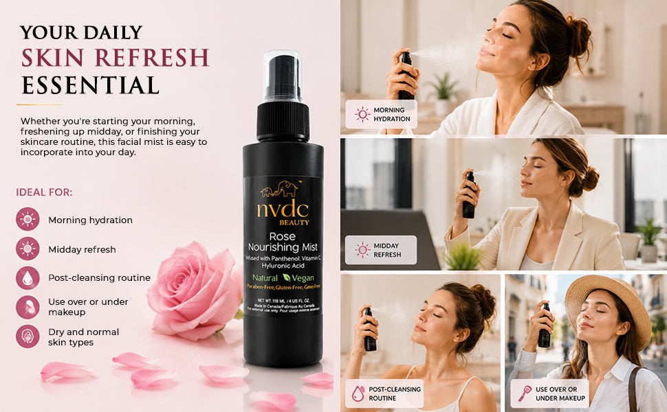 Rose Hyaluronic Nourishing Face Mist