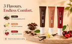 Vegan Lip Balm Trio Set – Peptide & Shea Butter, 3 Flavours