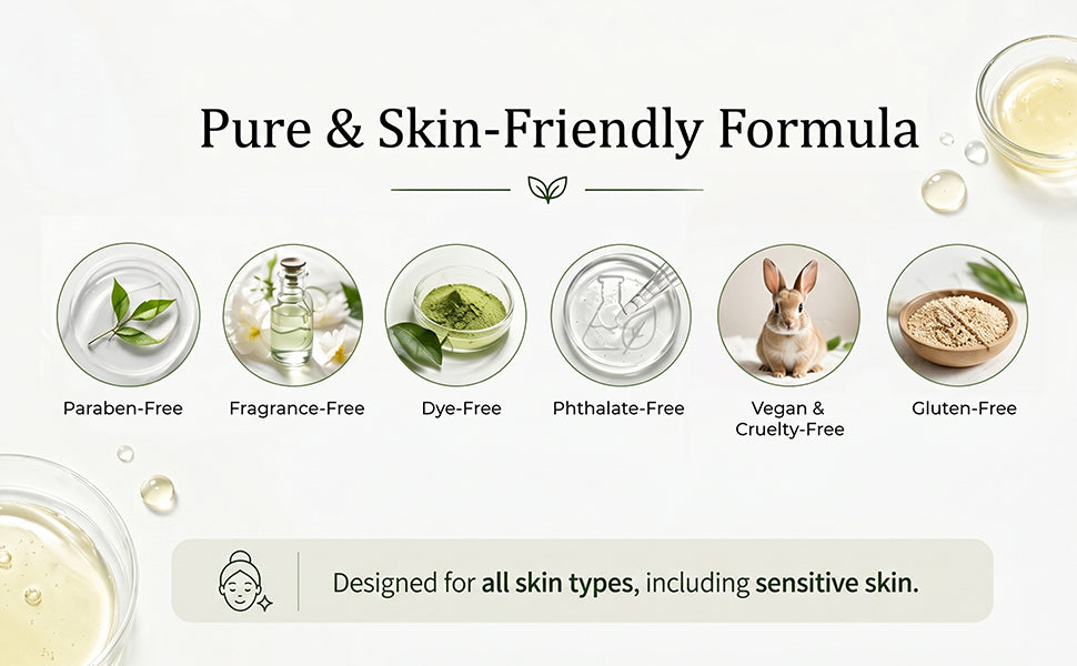 Collagen Face Serum with Tetrapeptide-7 for Anti Aging & Smooth Skin