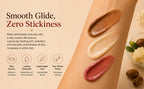 Vegan Lip Balm Trio Set – Peptide & Shea Butter, 3 Flavours