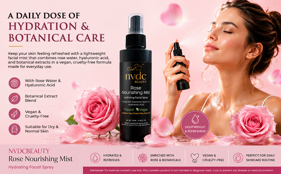 Rose Hyaluronic Nourishing Face Mist