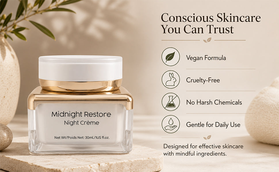 Midnight Restore Night Crème for Anti-Aging & Wrinkles