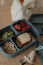 Silicone Bento Lunch Box | 4 Compartments