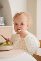 Waterproof Long-Sleeve Baby Bib | 6–24 months