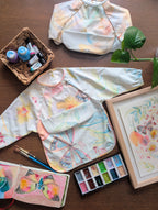 Waterproof Long-Sleeve Baby Bib | 6–24 months