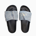 Women's Recycled Denim Slide Sandal
