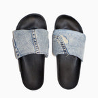 Men's Recycled Denim Slide Sandal