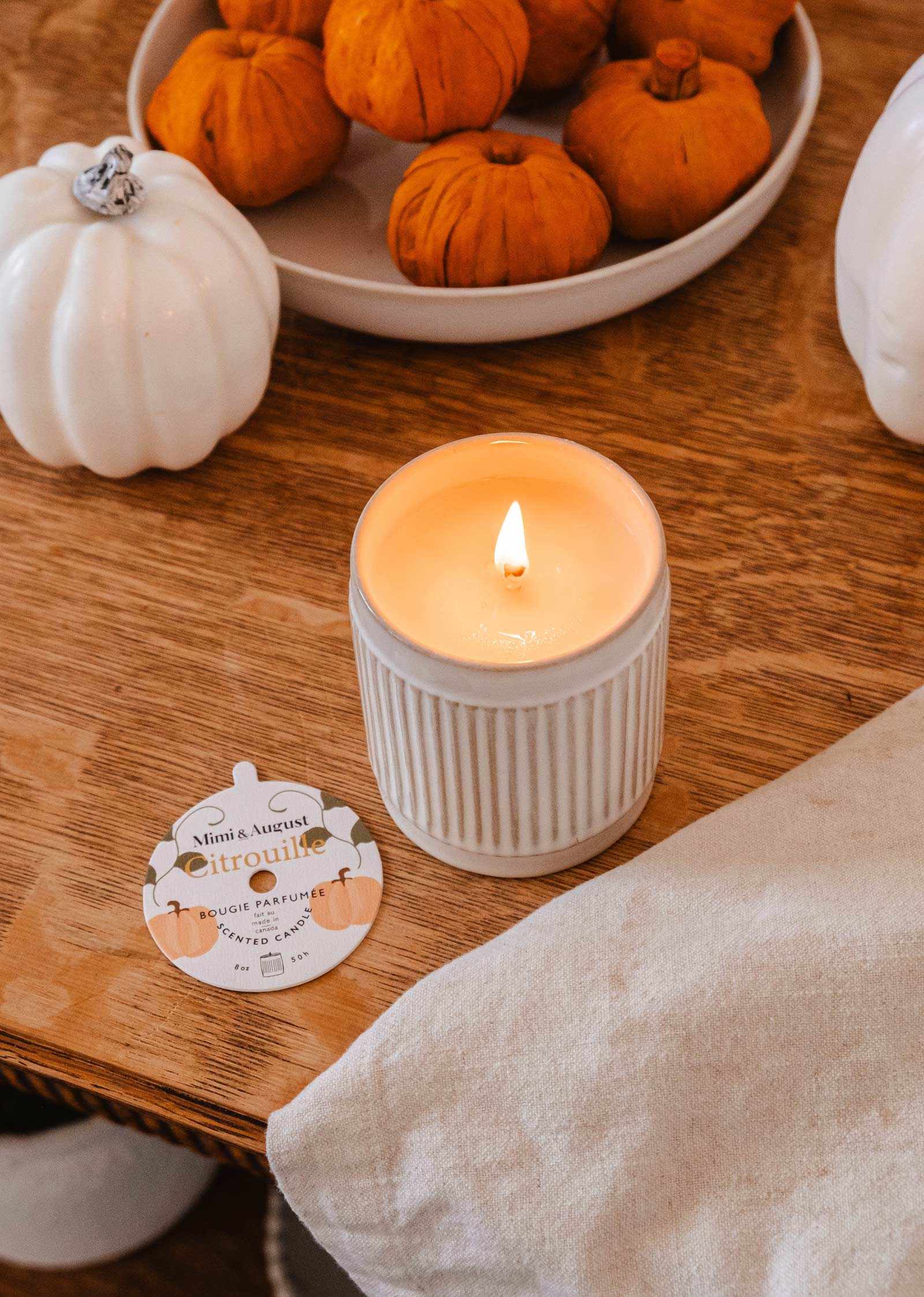 Citrouille – Reusable Soy Candle