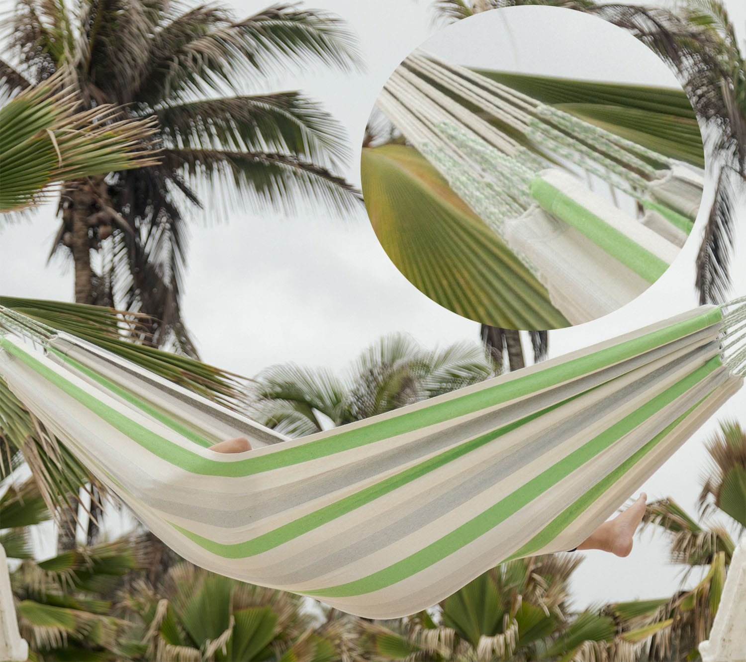 Colombian Hammock Chair with Universal Chair Stand