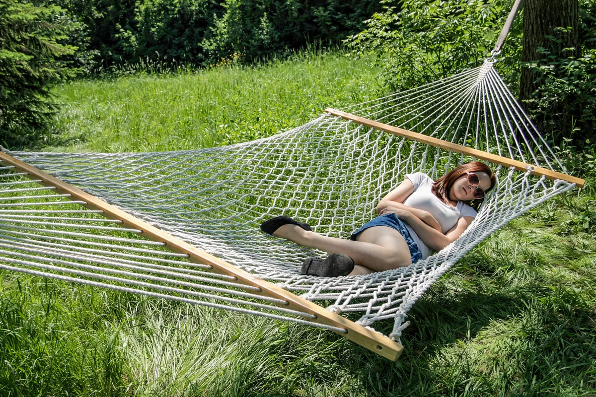 Cotton Rope Hammock - Double