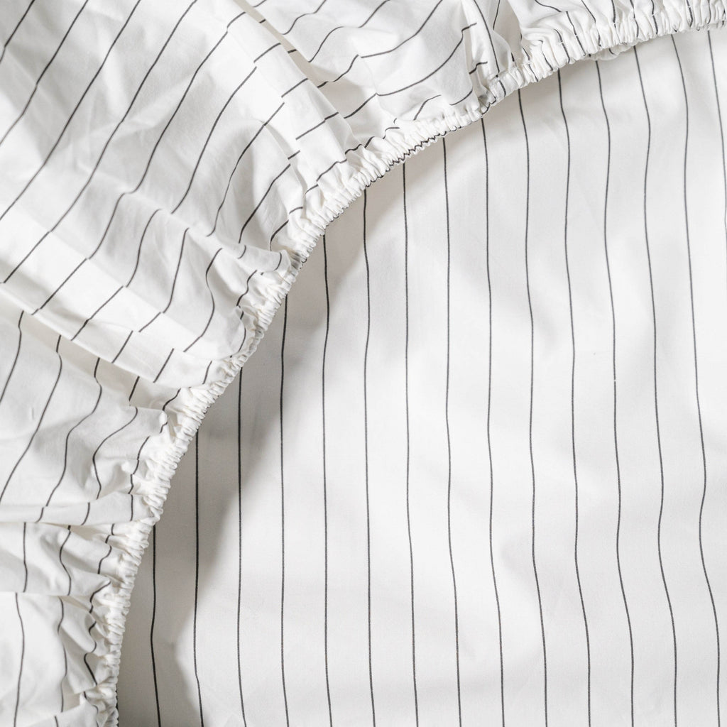 Essential Organic Percale Collection Fitted Sheet