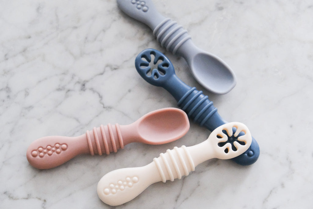 Silicone Baby-Led Weaning Spoons | Set of 2