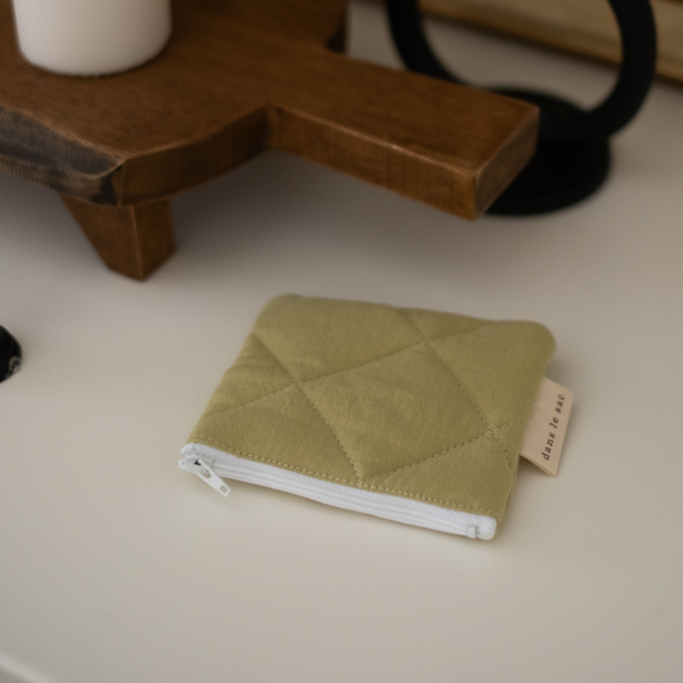 Quilted Cotton Coin Purse