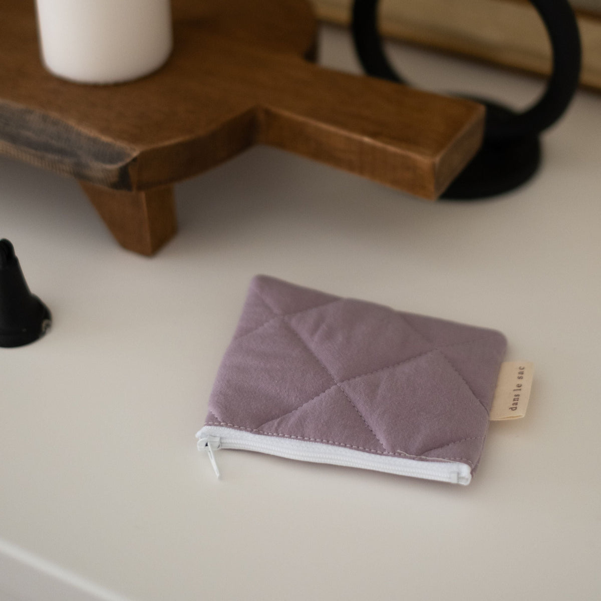 Quilted Cotton Coin Purse