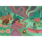 Dancing Sky | 1000-Piece Puzzle for Adults | Designed in Canada by Véro Filion