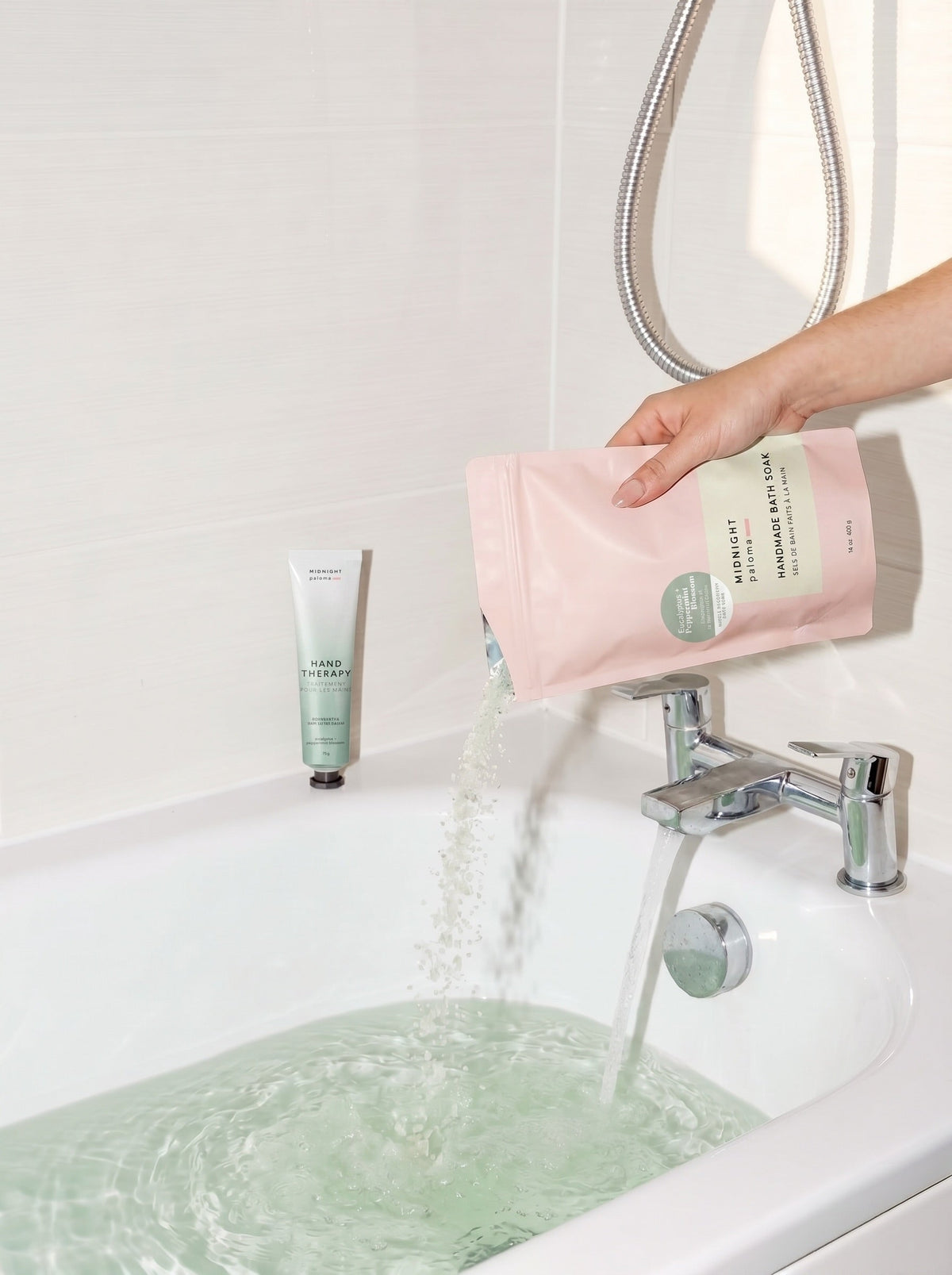 Eucalyptus + Peppermint Blossom Bath Soak