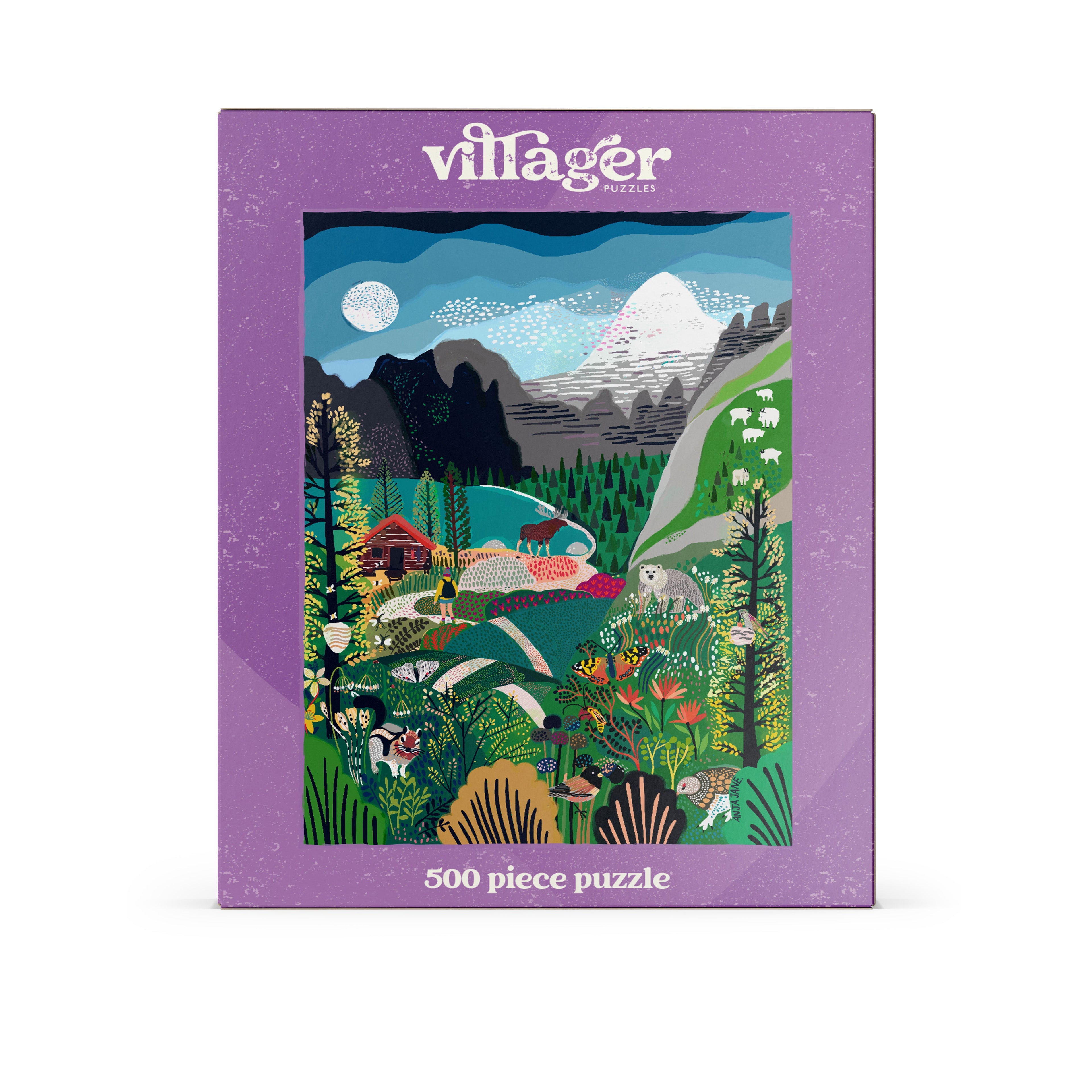 Rockies Explorer | 500-Piece Puzzle for Adults | Designed in Canada by Anja Jane