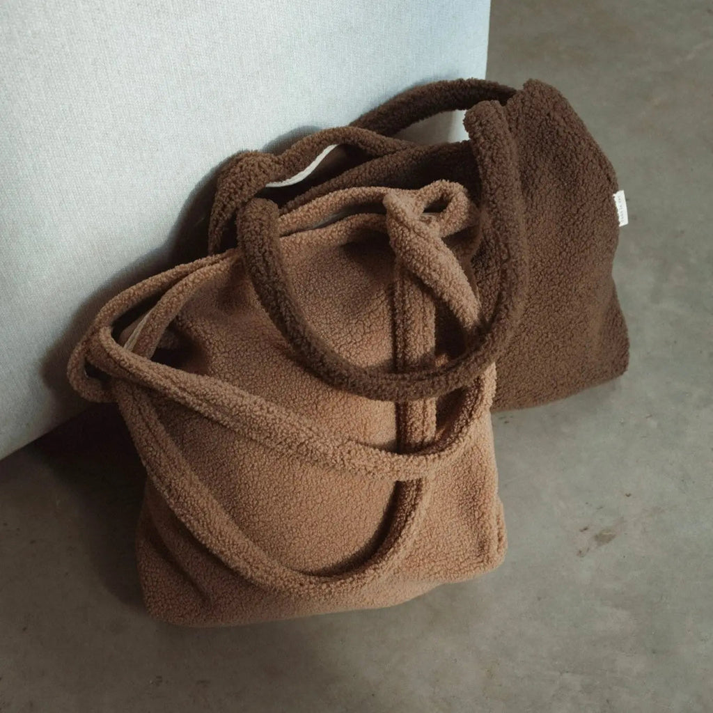 Teddy Fleece Tote