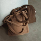 Teddy Fleece Tote