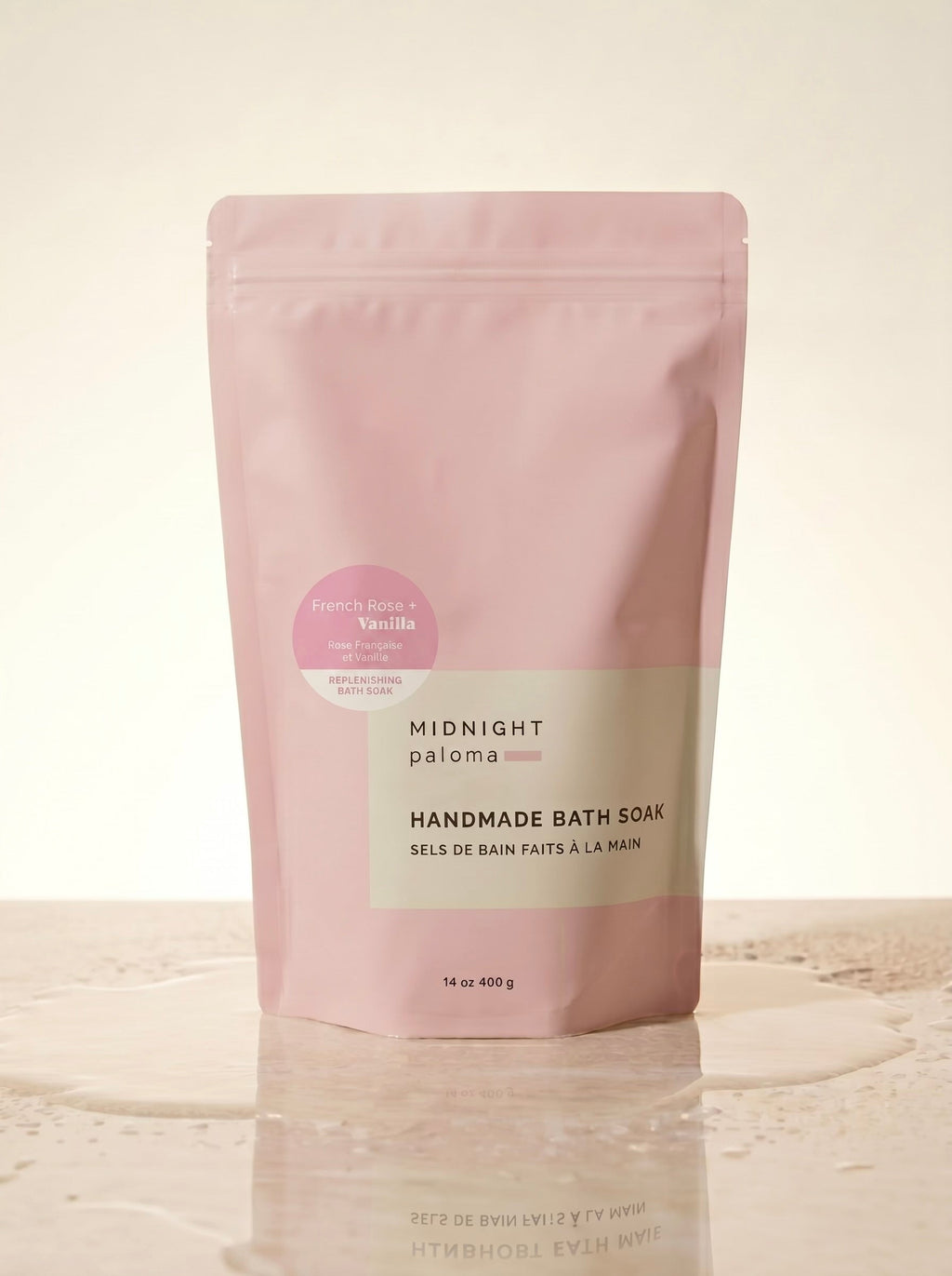French Rose + Vanilla Replenishing Bath Soak