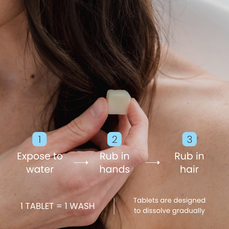 Shampoo Fragrance-free (40 tablets)