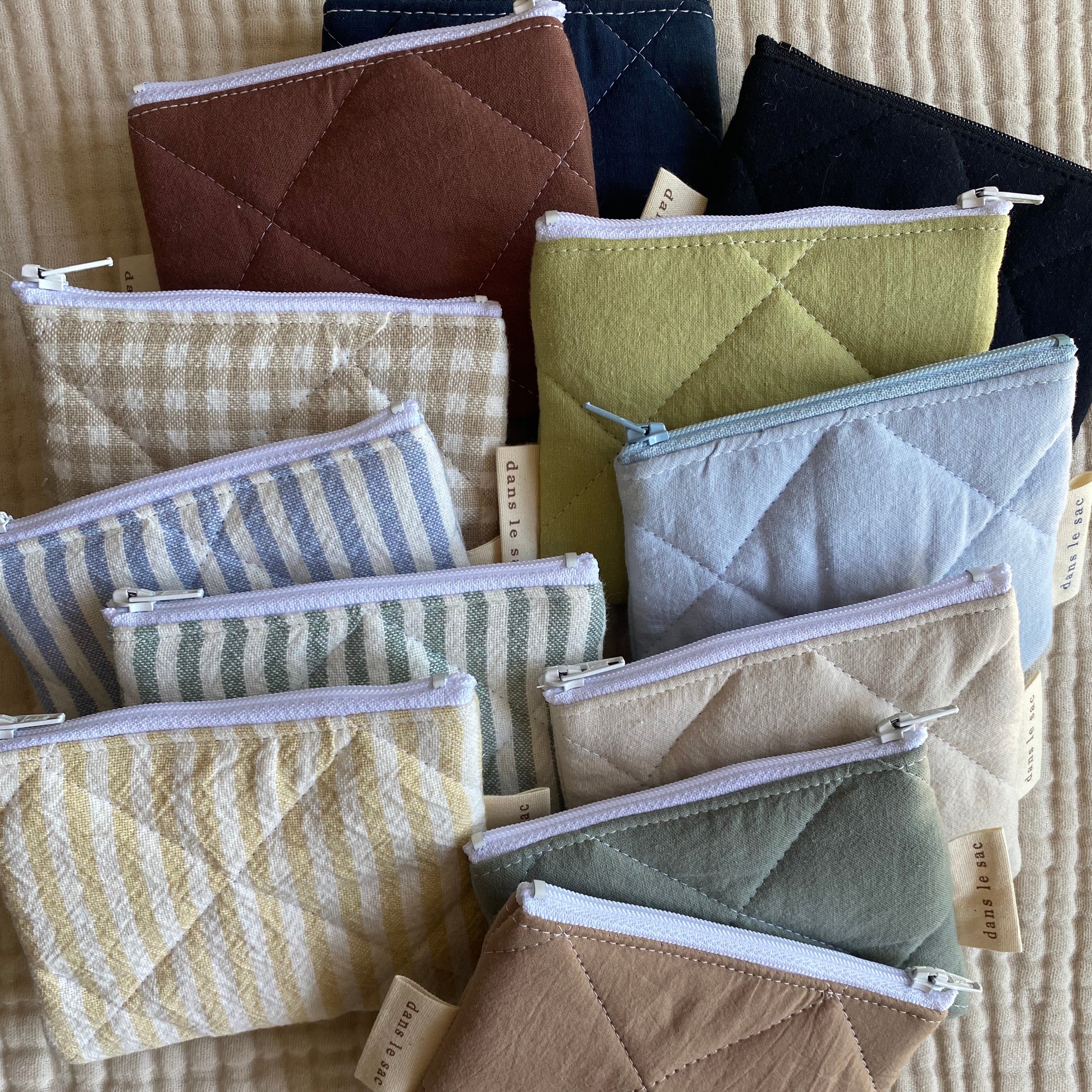 Quilted Cotton Coin Purse