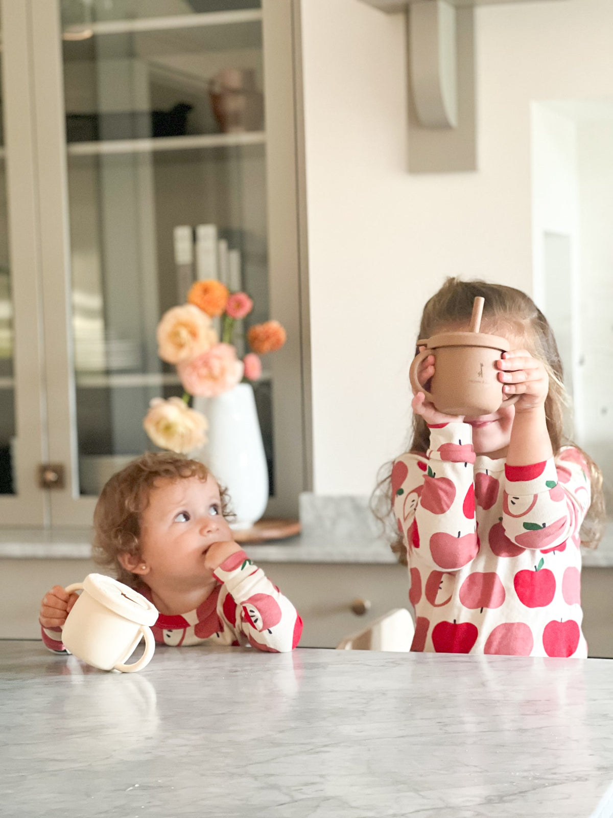 2-in-1 Silicone Kids' Cup | Snack and Drink