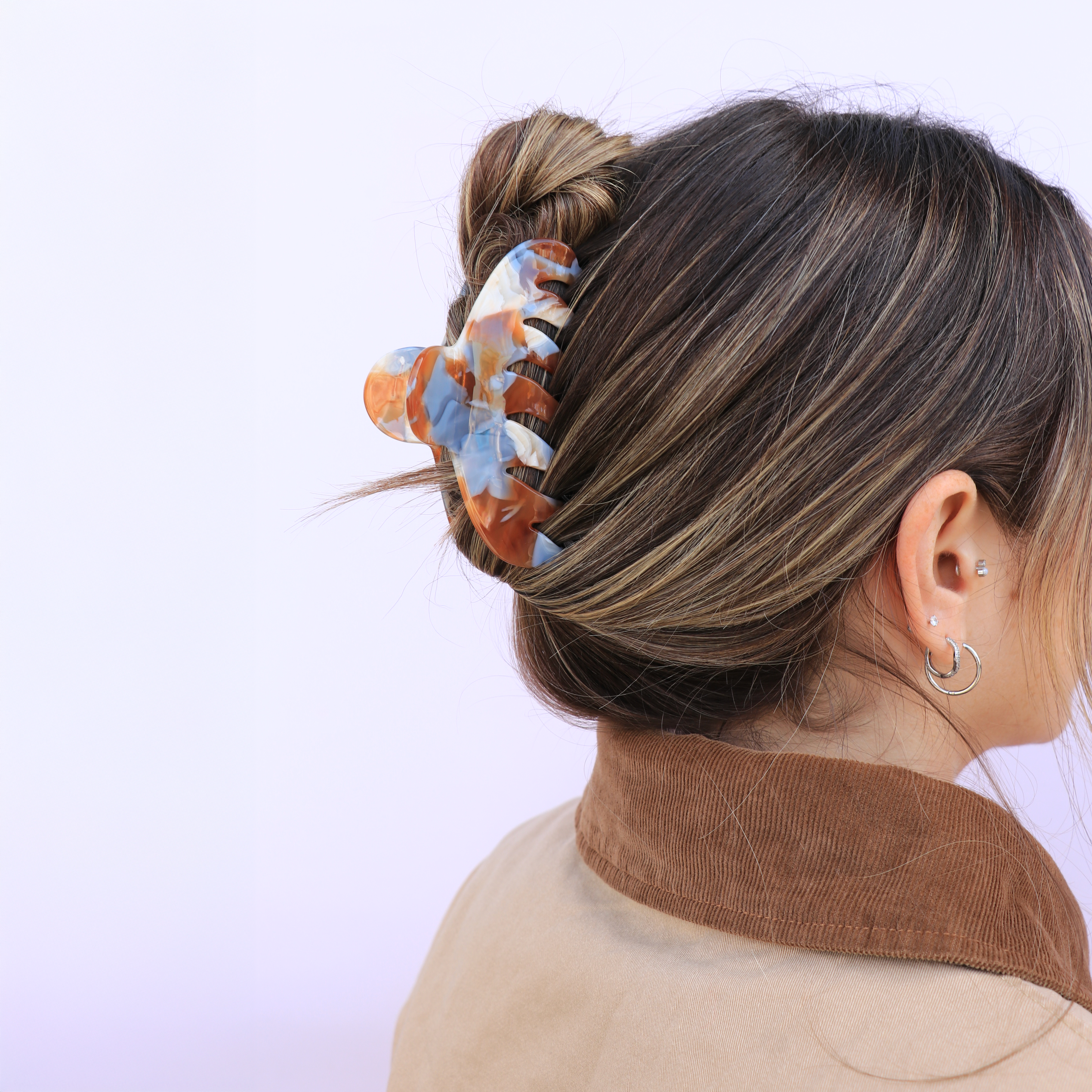 La Agatha — Blue-Grey Multi