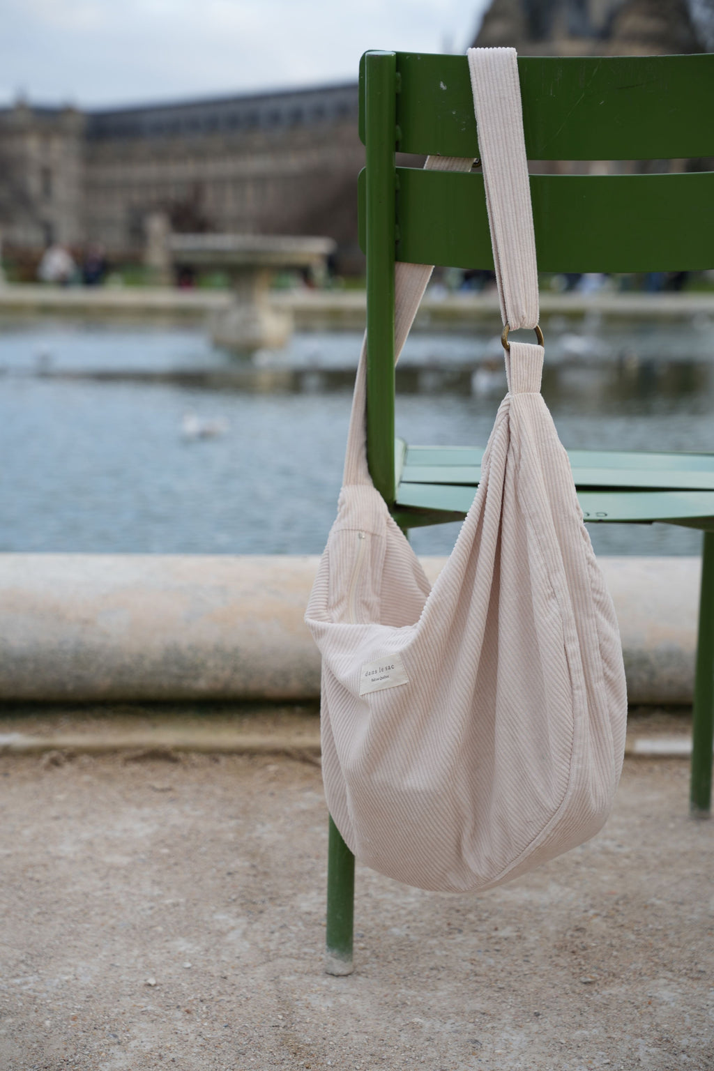 Corduroy Crescent Bag | Adjustable Strap