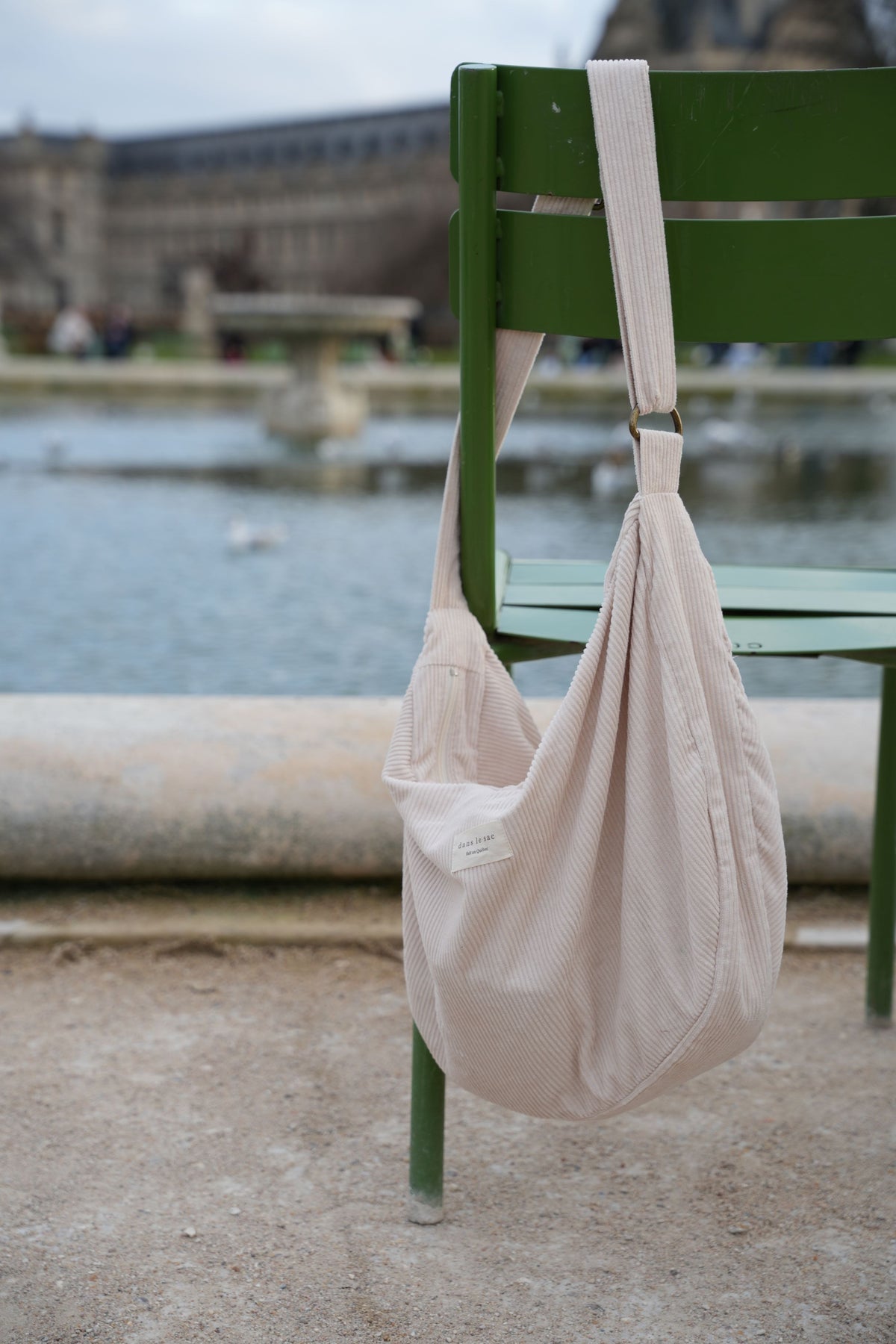 Corduroy Crescent Bag | Adjustable Strap