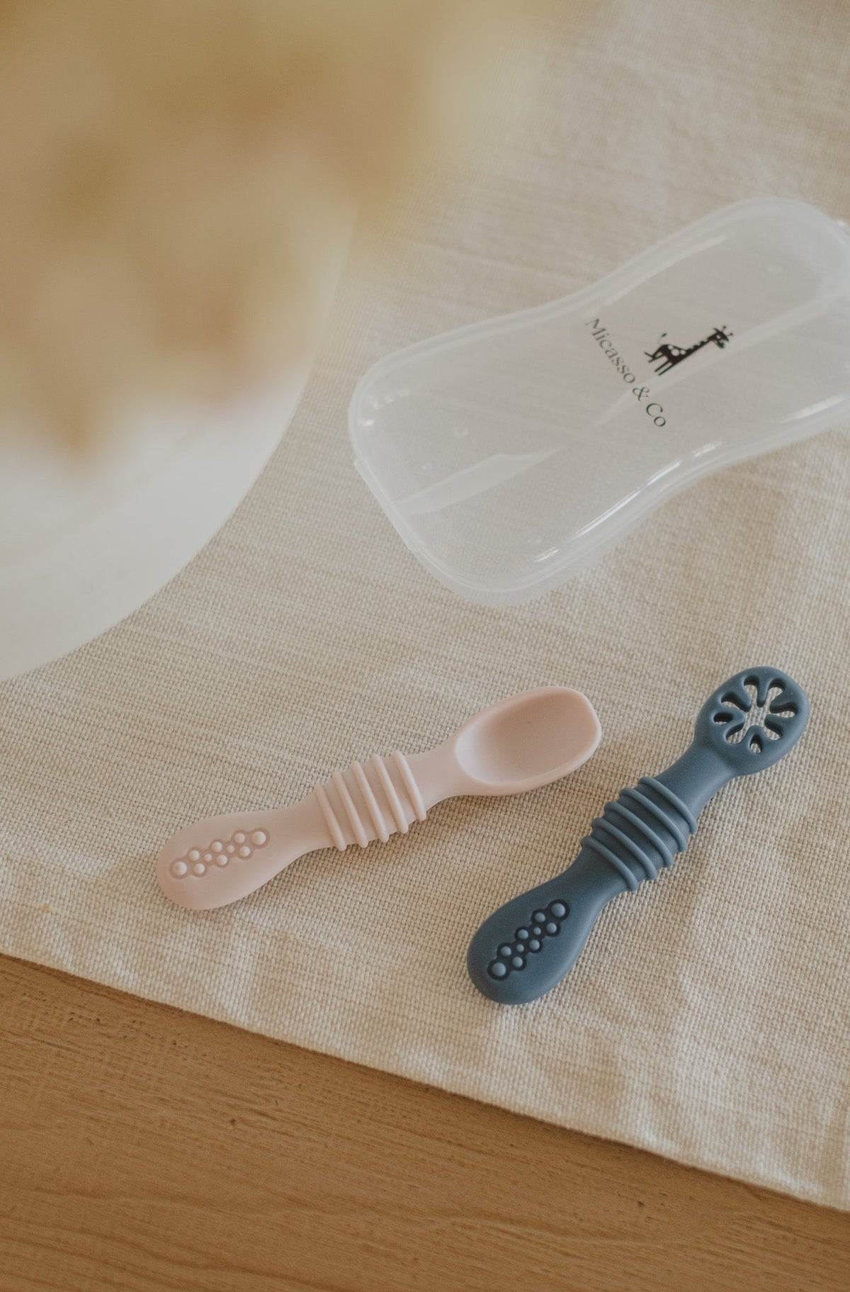 Silicone Baby-Led Weaning Spoons | Set of 2