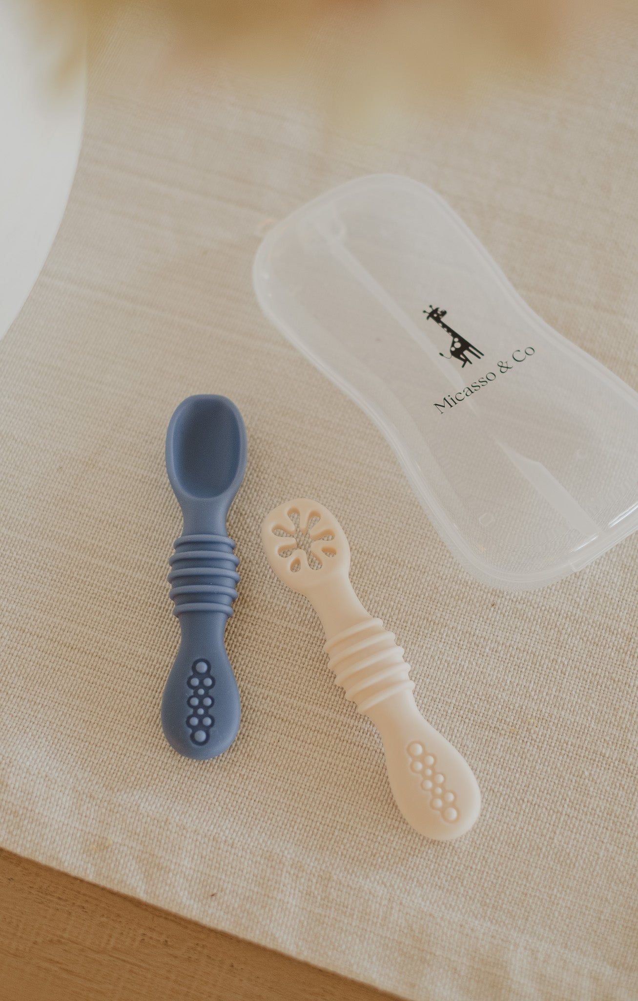 Silicone Baby-Led Weaning Spoons | Set of 2